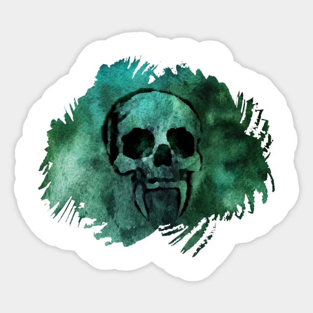 Guild Wars 2 Necromancer Sticker by HappyBirdDesign